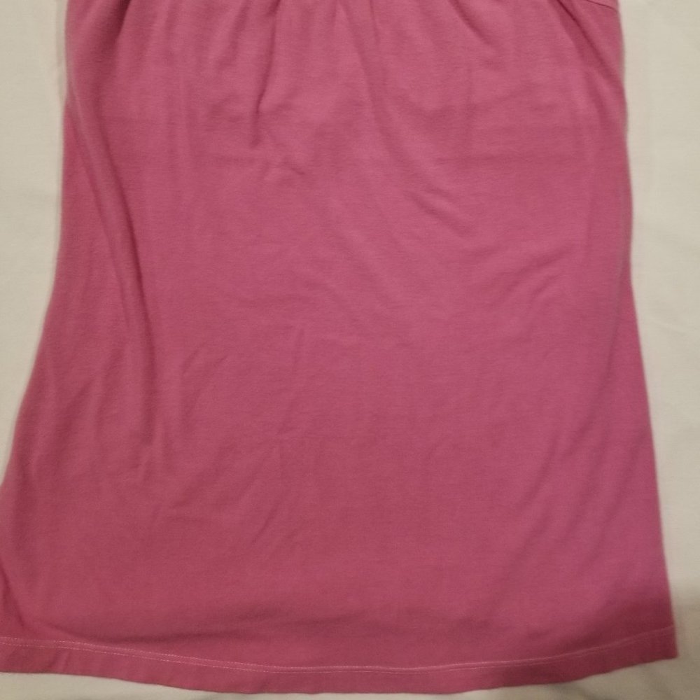 Bamboo Fila Racerback shelf bra camisole. S . Pink . Gently used - Picture 2 of 7